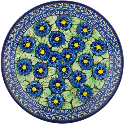 Polish Pottery Dinner Plate 10&frac12;-inch Bright Eyes UNIKAT