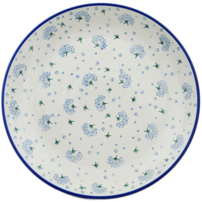 Polish Pottery Dinner Plate 10&frac12;-inch Bubbly Branches