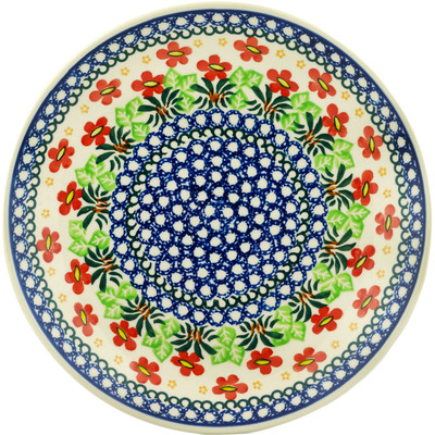 Polish Pottery Dinner Plate 10&frac12;-inch Buenos Dias