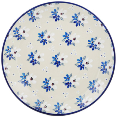 Polish Pottery Dinner Plate 10&frac12;-inch Bunches Of Beauty UNIKAT