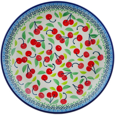 Polish Pottery Dinner Plate 10&frac12;-inch Cherry Sweet
