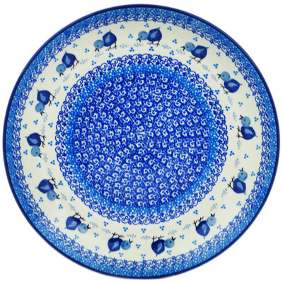 Polish Pottery Dinner Plate 10&frac12;-inch Chicken Little