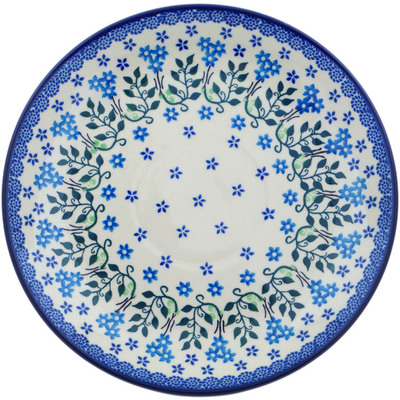 Polish Pottery Dinner Plate 10&frac12;-inch Circle Of Delicacy