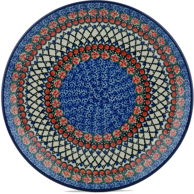 Polish Pottery Dinner Plate 10&frac12;-inch Classic Beauty UNIKAT