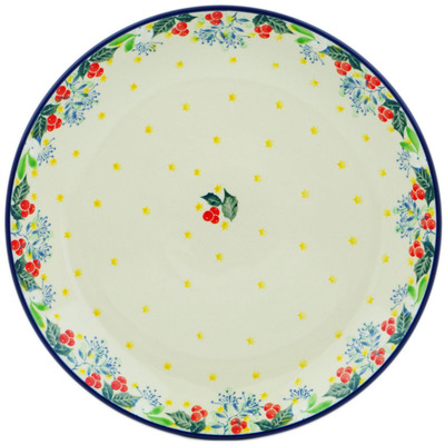 Polish Pottery Dinner Plate 10&frac12;-inch Classic Rowan