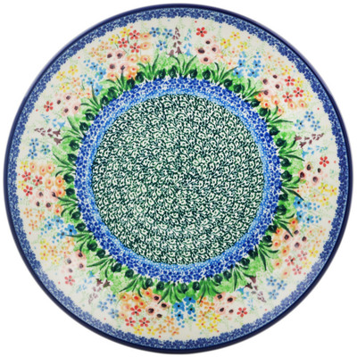 Polish Pottery Dinner Plate 10&frac12;-inch Colors Of The Wind UNIKAT