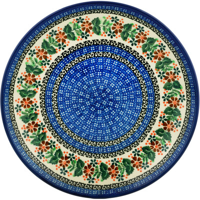 Polish Pottery Dinner Plate 10&frac12;-inch Comfort And Joy UNIKAT