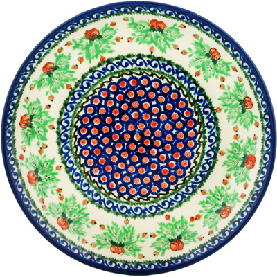 Polish Pottery Dinner Plate 10&frac12;-inch Cranberry Delight UNIKAT