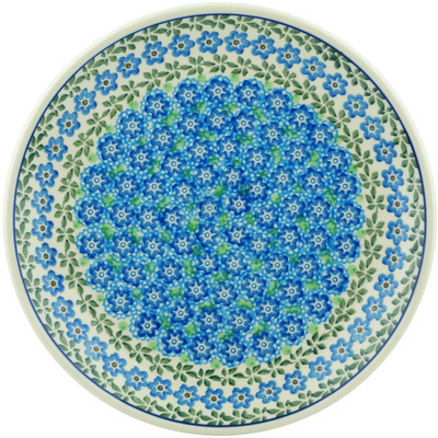 Polish Pottery Dinner Plate 10&frac12;-inch Daisy Blanket