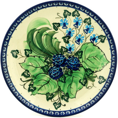 Polish Pottery Dinner Plate 10&frac12;-inch Daydream UNIKAT