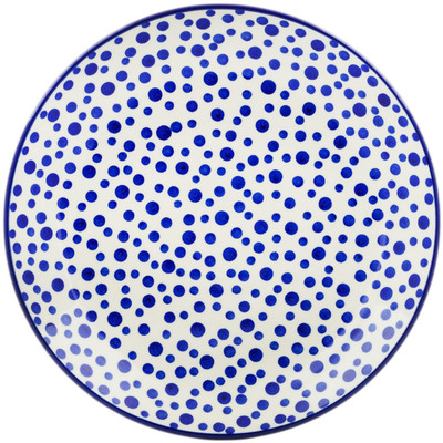Polish Pottery Dinner Plate 10&frac12;-inch Dot To Dot