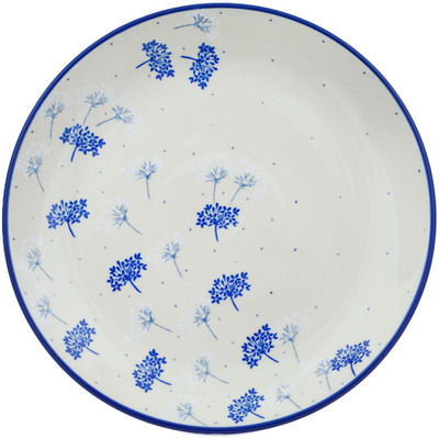 Polish Pottery Dinner Plate 10&frac12;-inch Evanescent Dandelion