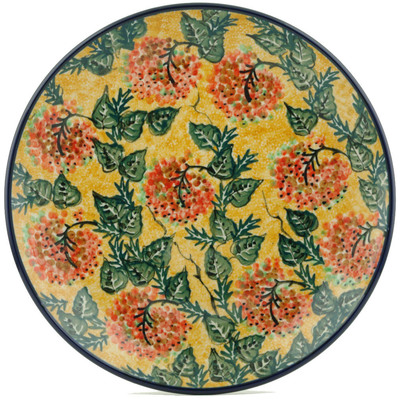 Polish Pottery Dinner Plate 10&frac12;-inch Fall Surprise UNIKAT