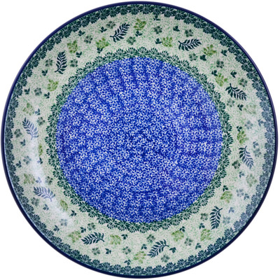 Polish Pottery Dinner Plate 10&frac12;-inch Forest Fascination