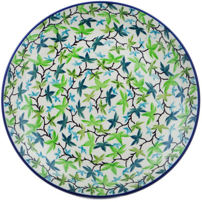 Polish Pottery Dinner Plate 10&frac12;-inch Full Forest UNIKAT