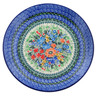 Polish Pottery Dinner Plate 10&frac12;-inch Garden Of Happiness UNIKAT