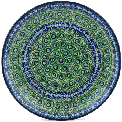 Polish Pottery Dinner Plate 10&frac12;-inch Gilbraltar UNIKAT