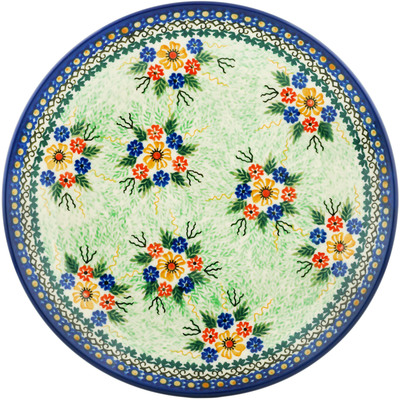 Polish Pottery Dinner Plate 10&frac12;-inch Glorious Spring UNIKAT