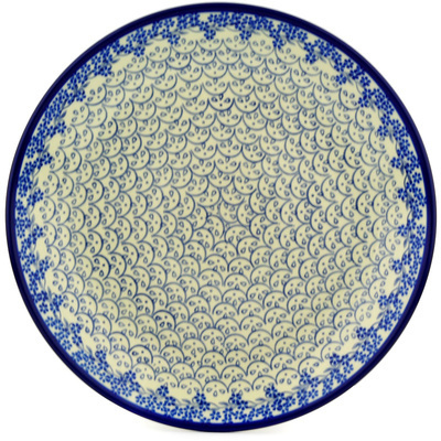 Polish Pottery Dinner Plate 10&frac12;-inch Grey Goose