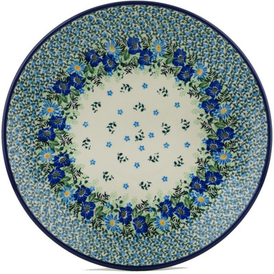 Polish Pottery Dinner Plate 10&frac12;-inch Growing Garden UNIKAT