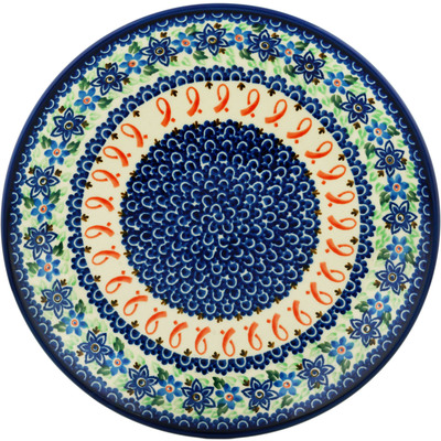 Polish Pottery Dinner Plate 10&frac12;-inch Hope UNIKAT