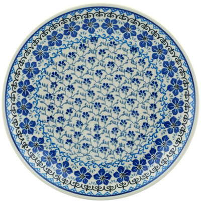Polish Pottery Dinner Plate 10&frac12;-inch Island Blue