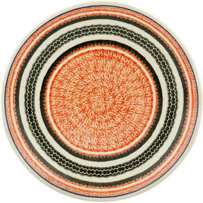 Polish Pottery Dinner Plate 10&frac12;-inch La Naranja