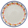 Polish Pottery Dinner Plate 10&frac12;-inch Life&#039;s A Peach