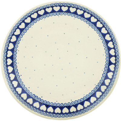 Polish Pottery Dinner Plate 10&frac12;-inch Light Hearted