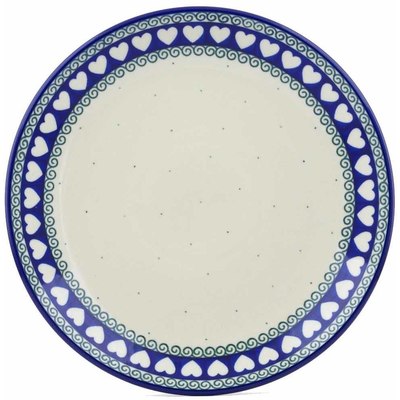 Polish Pottery Dinner Plate 10&frac12;-inch Light Hearted