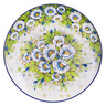 Polish Pottery Dinner Plate 10&frac12;-inch Little Wild Field Flowers UNIKAT