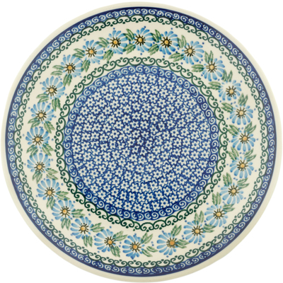 Polish Pottery Dinner Plate 10&frac12;-inch Marigold Morning