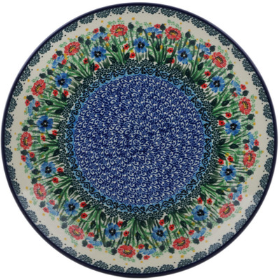 Polish Pottery Dinner Plate 10&frac12;-inch Meadow At Sunset UNIKAT