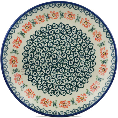 Polish Pottery Dinner Plate 10&frac12;-inch Meadow Breeze