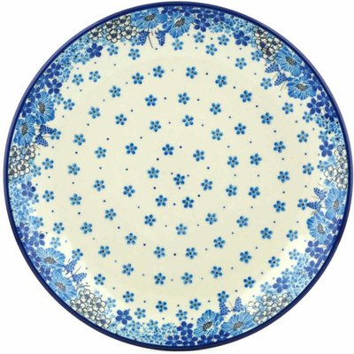 Polish Pottery Dinner Plate 10&frac12;-inch Morning Glory UNIKAT