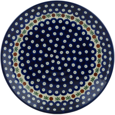 Polish Pottery Dinner Plate 10&frac12;-inch Mosquito