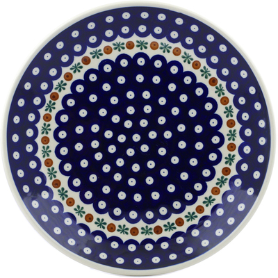Polish Pottery Dinner Plate 10&frac12;-inch Mosquito