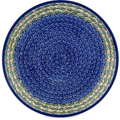 Polish Pottery Dinner Plate 10&frac12;-inch Myrtle Beach