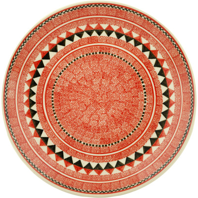 Polish Pottery Dinner Plate 10&frac12;-inch New Mexico