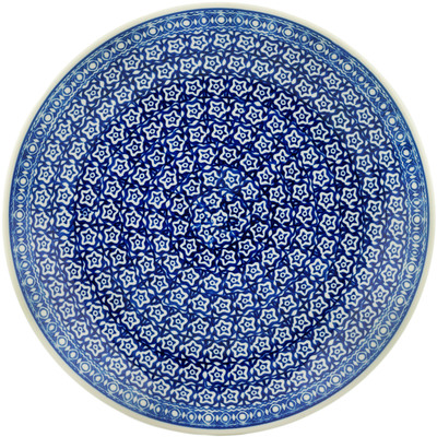Polish Pottery Dinner Plate 10&frac12;-inch Night Sky