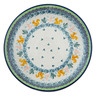 Polish Pottery Dinner Plate 10&frac12;-inch Nuts About You UNIKAT