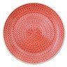 Polish Pottery Dinner Plate 10&frac12;-inch Orange Shine
