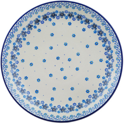Polish Pottery Dinner Plate 10&frac12;-inch Overcast Beauty