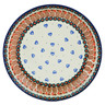 Polish Pottery Dinner Plate 10&frac12;-inch Pineapple Paradise