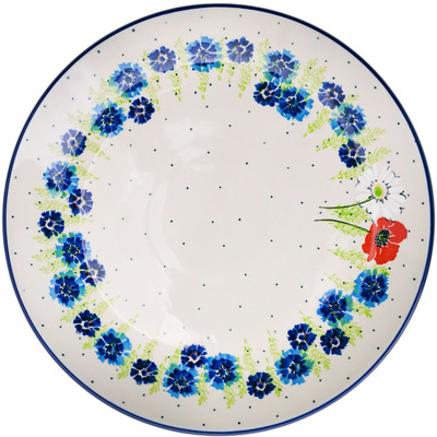Polish Pottery Dinner Plate 10&frac12;-inch Polish Country