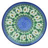 Polish Pottery Dinner Plate 10&frac12;-inch Polish Daisies UNIKAT