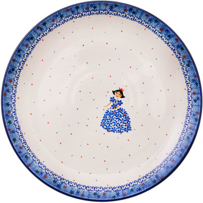 Polish Pottery Dinner Plate 10&frac12;-inch Princess Dreams