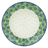 Polish Pottery Dinner Plate 10&frac12;-inch Radiant Rounds