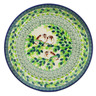 Polish Pottery Dinner Plate 10&frac12;-inch Resting Robins UNIKAT