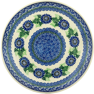 Polish Pottery Dinner Plate 10&frac12;-inch Royal Ferns